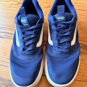 Vans Men's Ultrarange Blue Sneakers Size 10